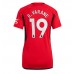 Günstige Manchester United Raphael Varane #19 Heim Fussballtrikot Damen 2023-24 Kurzarm